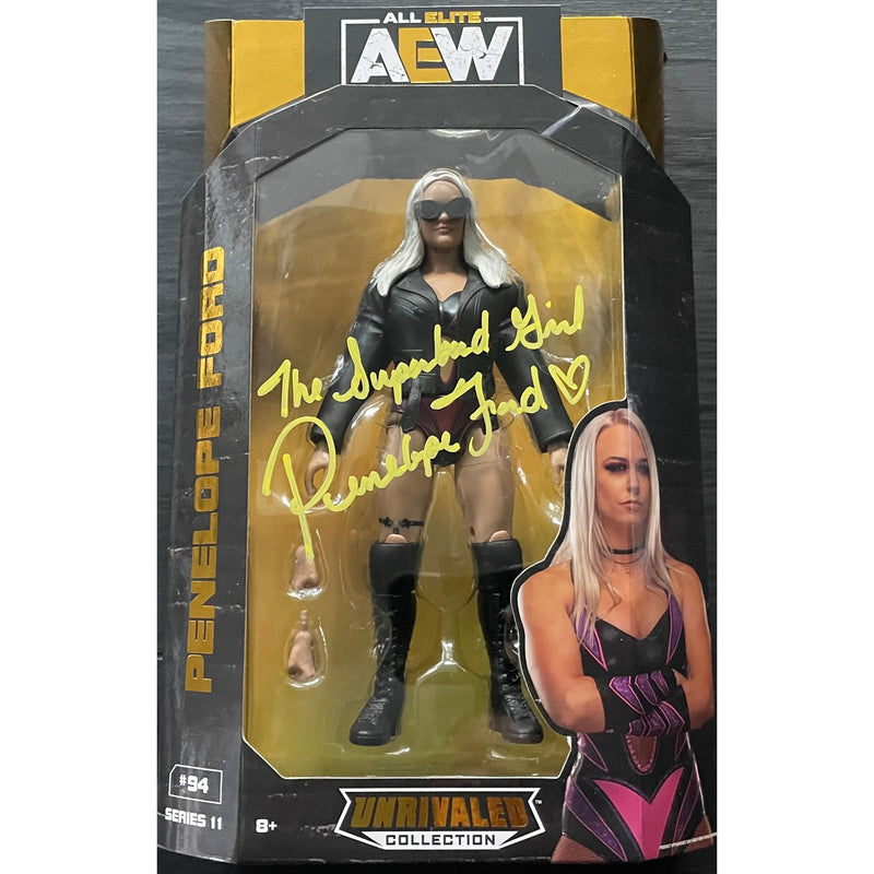 Penelope Ford AEW Unrivaled Figure - Autographed