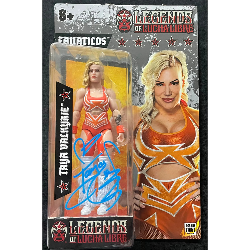 Taya Valkyrie Lucha Action Figure - Autographed