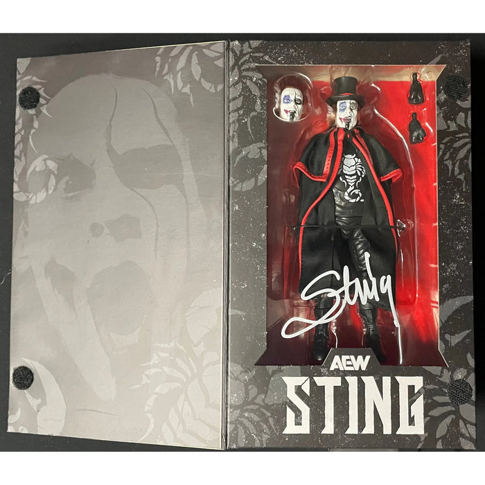 Sting The Ripper AEW Figure - JSA AUTOGRAPHED