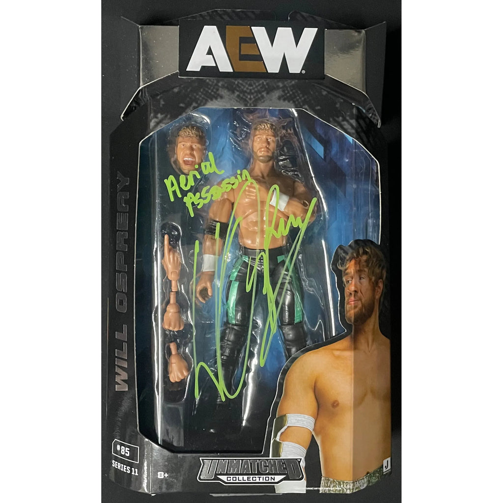Will Ospreay AEW Unmatched Figure - JSA Autographed — Highspots.com