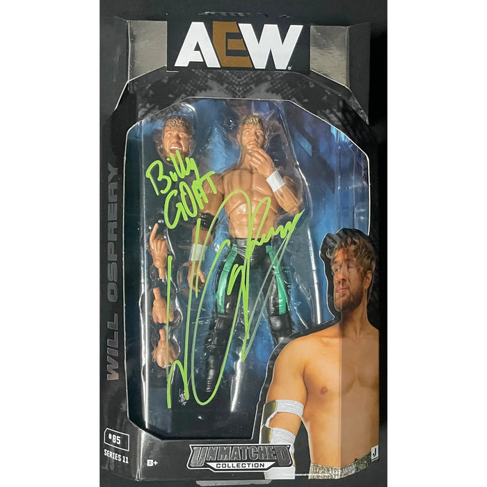 Will Ospreay AEW Unmatched Figure - JSA Autographed