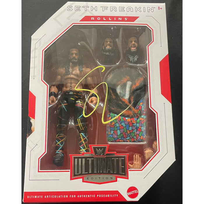 Seth Rollins WWE Ultimate Figure - JSA Autographed
