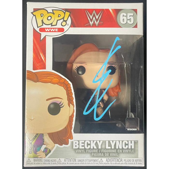 Becky Lynch Funko POP #65 - JSA AUTOGRAPHED