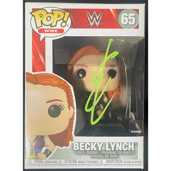 Becky Lynch Funko POP #65 - JSA AUTOGRAPHED