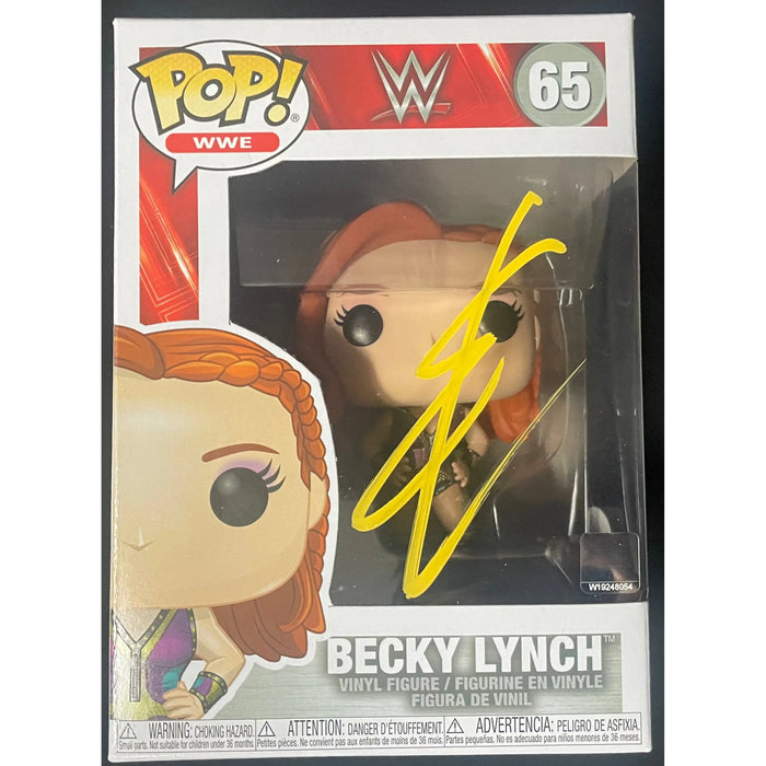 Becky Lynch Funko POP #65 - JSA AUTOGRAPHED