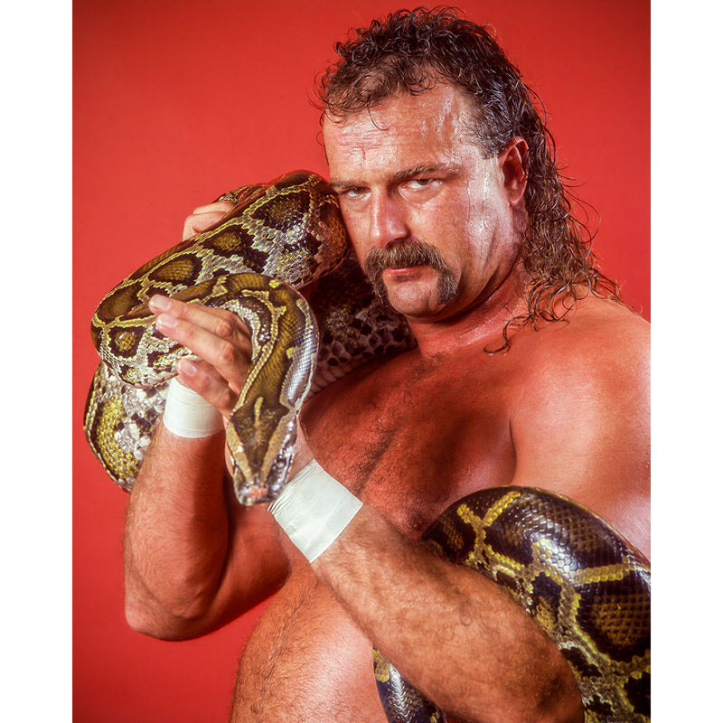 *PREORDER* - Jake "The Snake" Roberts JR5 8x10 or 11x14 Poster - Signed (JSA)