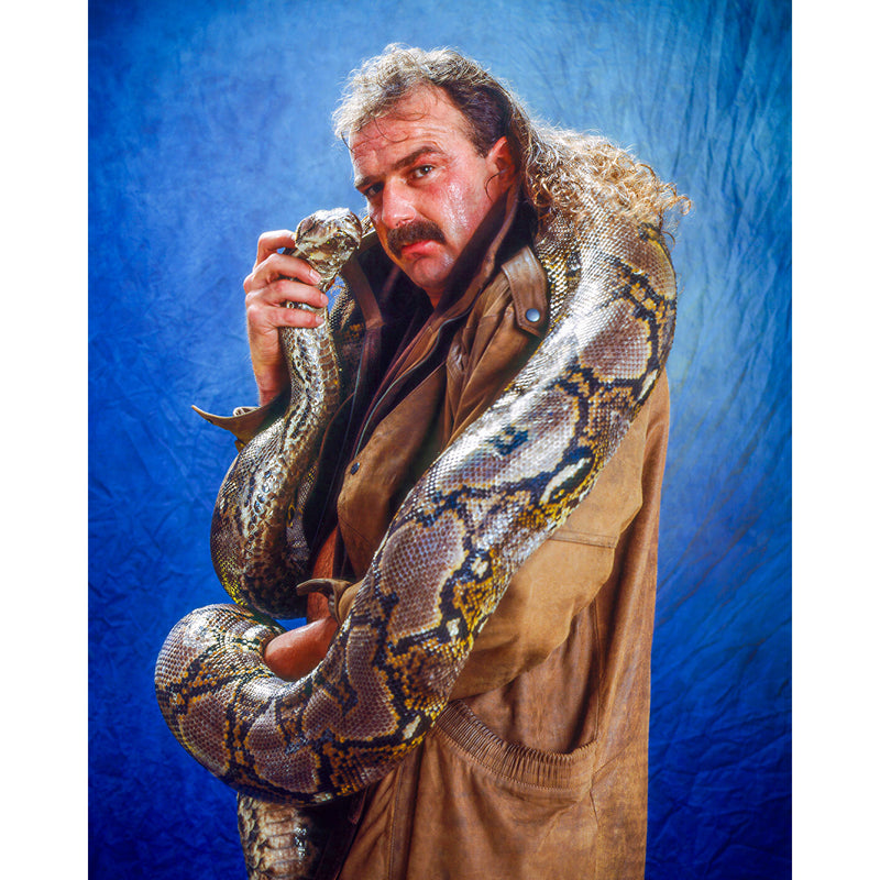 *PREORDER* - Jake "The Snake" Roberts JR3 8x10 or 11x14 Poster - Signed (JSA)