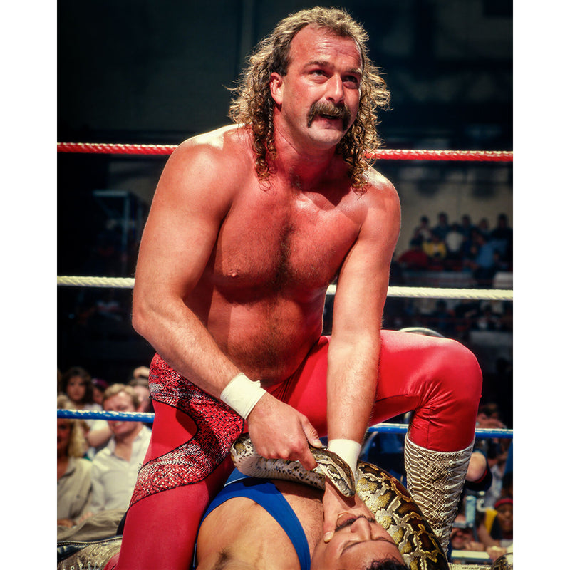 *PREORDER* - Jake "The Snake" Roberts JR1 8x10 or 11x14 Poster - Signed (JSA)