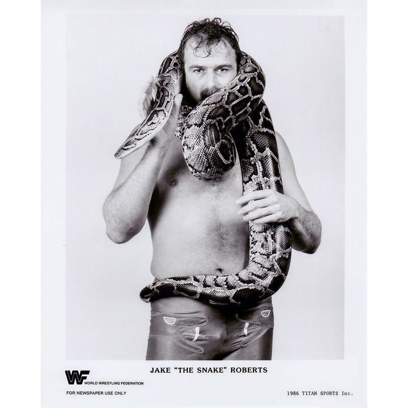 *PREORDER* - Jake "The Snake" Roberts Reproduction 8x10 Promo (JSA)