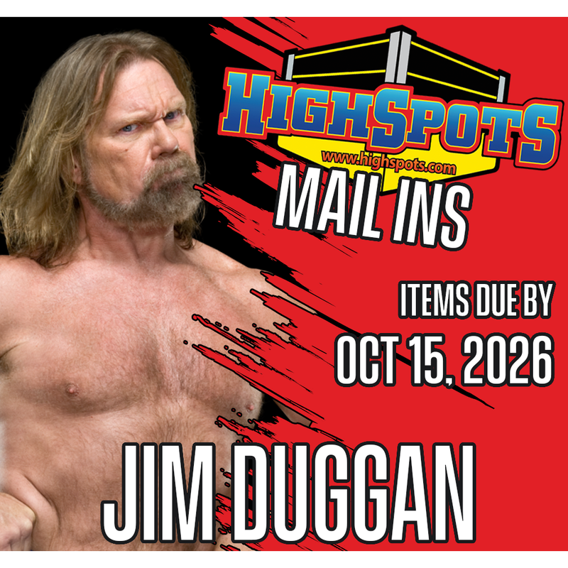 Oct 15th - Hacksaw JIm Duggan Mail Ins (JSA)