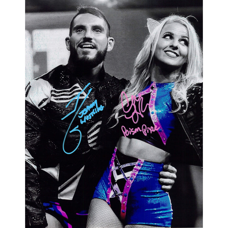 Johnny Gargano & Candice LeRae Pearl 11 x 14 Poster - DUAL AUTOGRAPHED