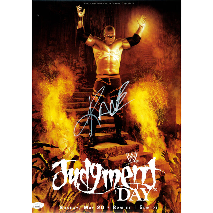 Kane Judgement Day 12 x 18 Poster - JSA AUTOGRAPHED