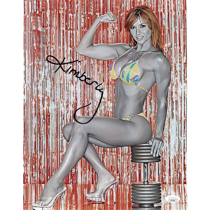 Kimberly Page METALLIC 11 x 14 Poster - JSA AUTOGRAPHED