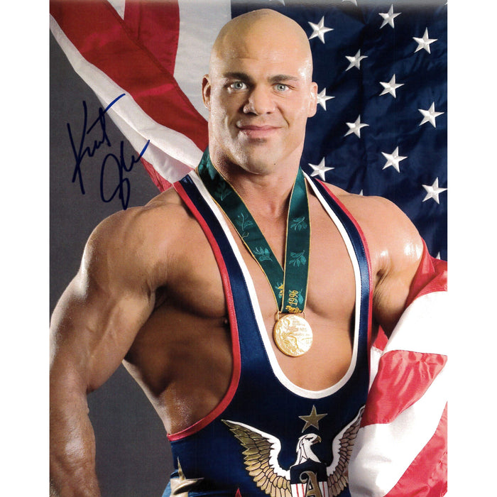 Kurt Angle Olympic 8 x 10 Promo - AUTOGRAPHED (HSS)