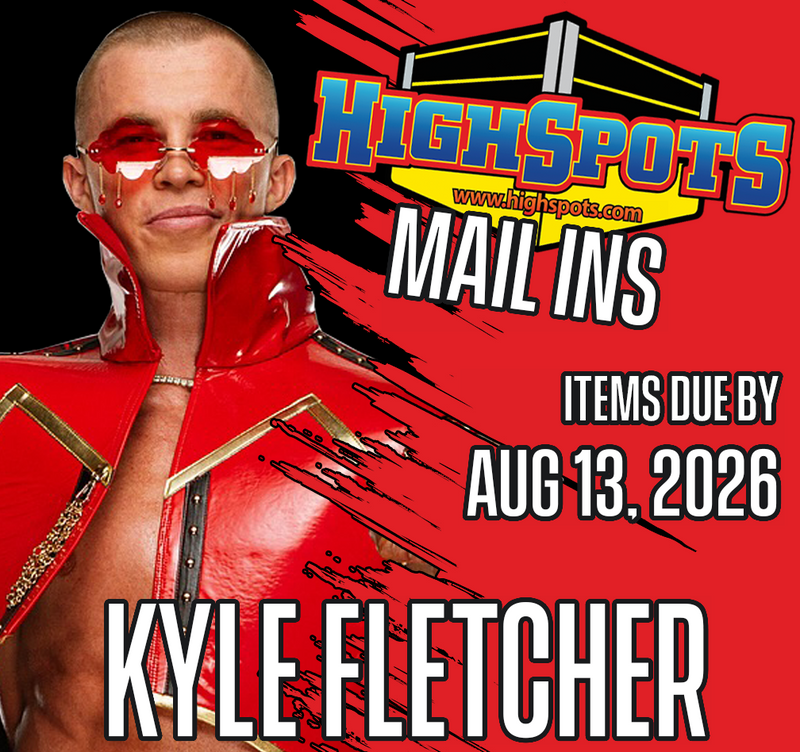 August 13 - Kyle Fletcher Mail Ins