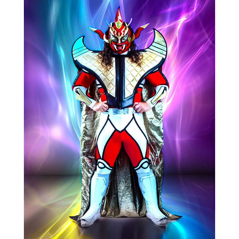 *PREORDER* - Jushin Liger Metallic 3 8x10 or 11x14 Poster (JSA)