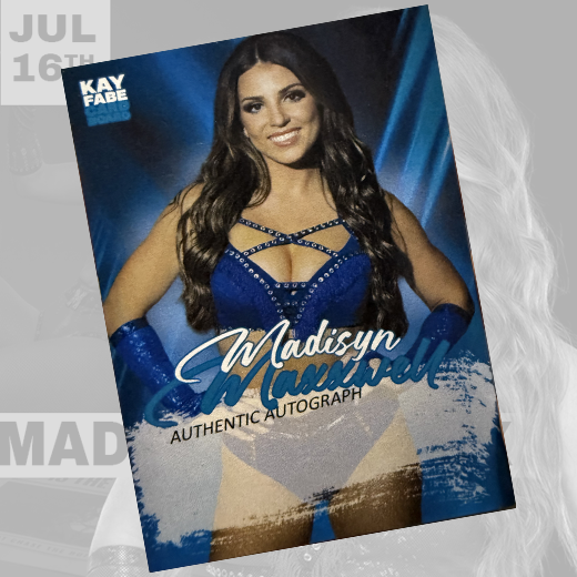 *PREORDER* - Madiysen Maxx Trading Card w/ Case
