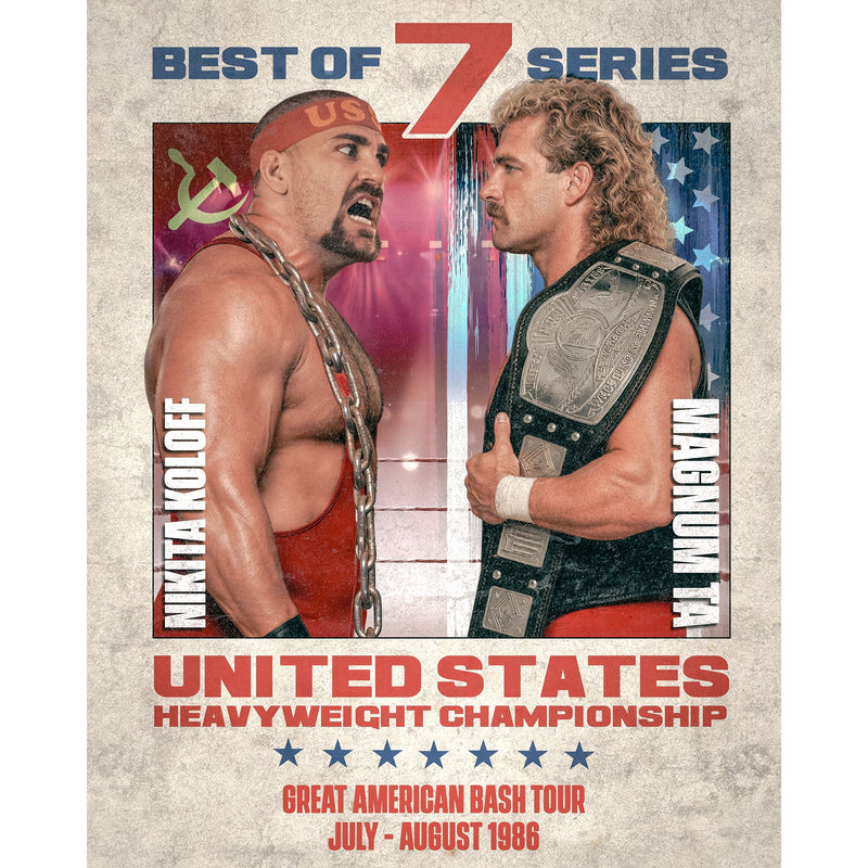 *PREORDER* - Magnum TA|Koloff Metallic 1 8x10 or 11x14 Poster (JSA)