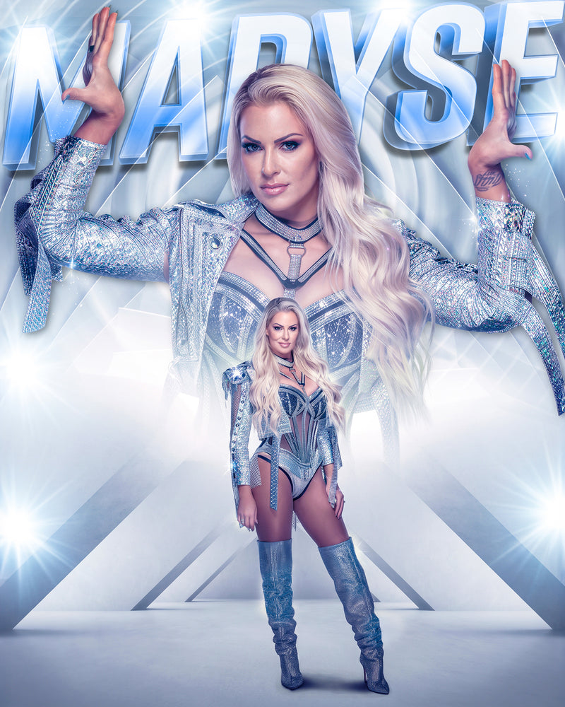 *PREORDER* - Maryse M39 Metallic 8x10 or 11x14 Poster - Signed (JSA)