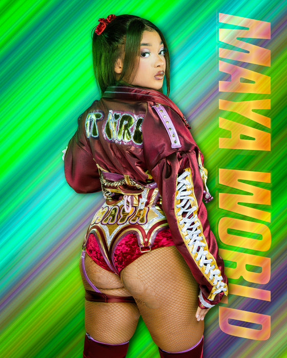 *PREORDER* Signed - Maya World Metallic 2 8x10 or 11x14 Poster