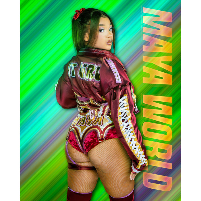 *PREORDER* Signed - Maya World Metallic 2 8x10 or 11x14 Poster