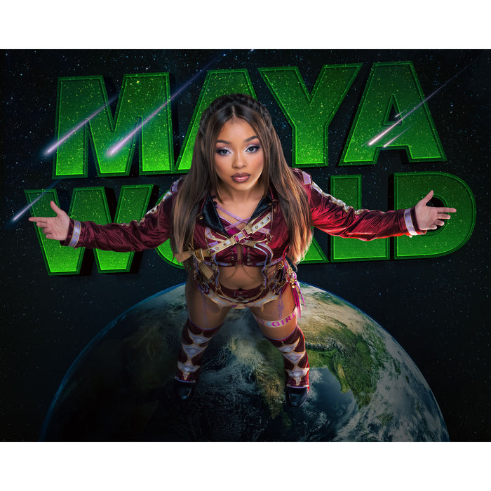 *PREORDER* Signed -Maya World Metallic 3 8x10 or 11x14 Poster