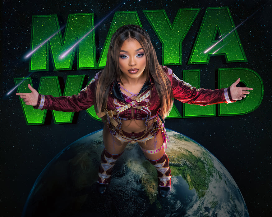 *PREORDER* Signed -Maya World Metallic 3 8x10 or 11x14 Poster