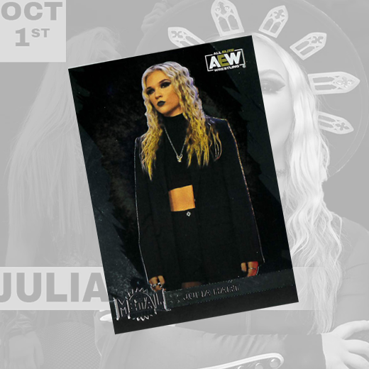 *PREORDER* - Julia Hart Metal Trading Card w/ Case - Signed