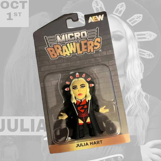 *PREORDER* - Julia Hart Microbrawler - Signed (JSA)