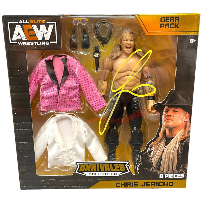 Chris Jericho AEW Elite Gear Pack - Autographed