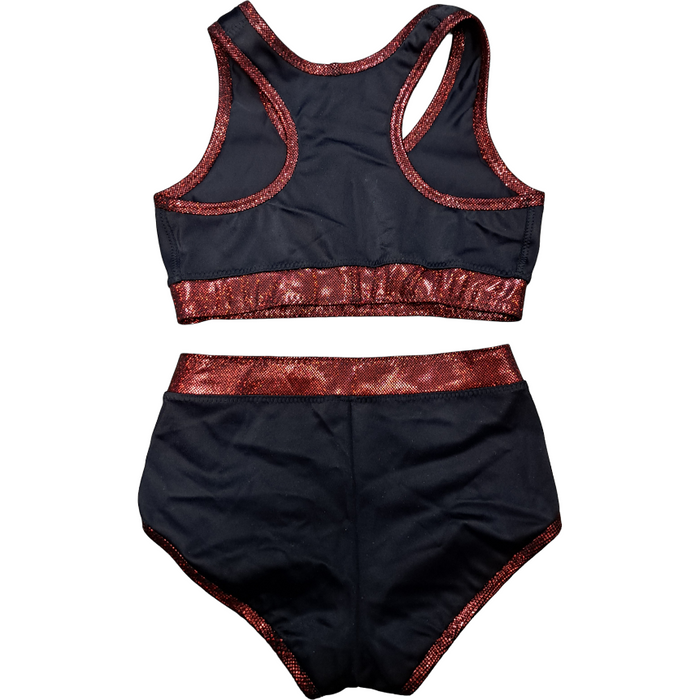 Black and Red Hologram Womens Gear Set