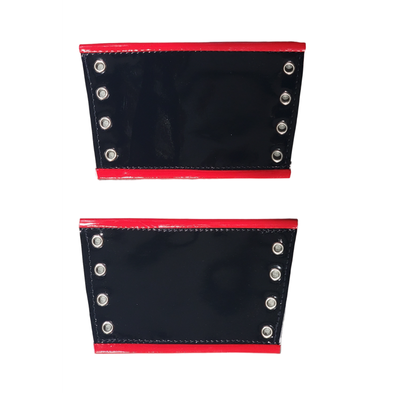 Black w/ Trim Lace-Up Gauntlets