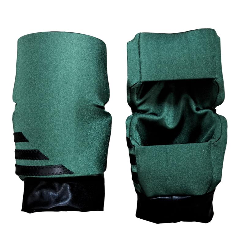AMA Basic Dark Green w/ stripes Kneepads