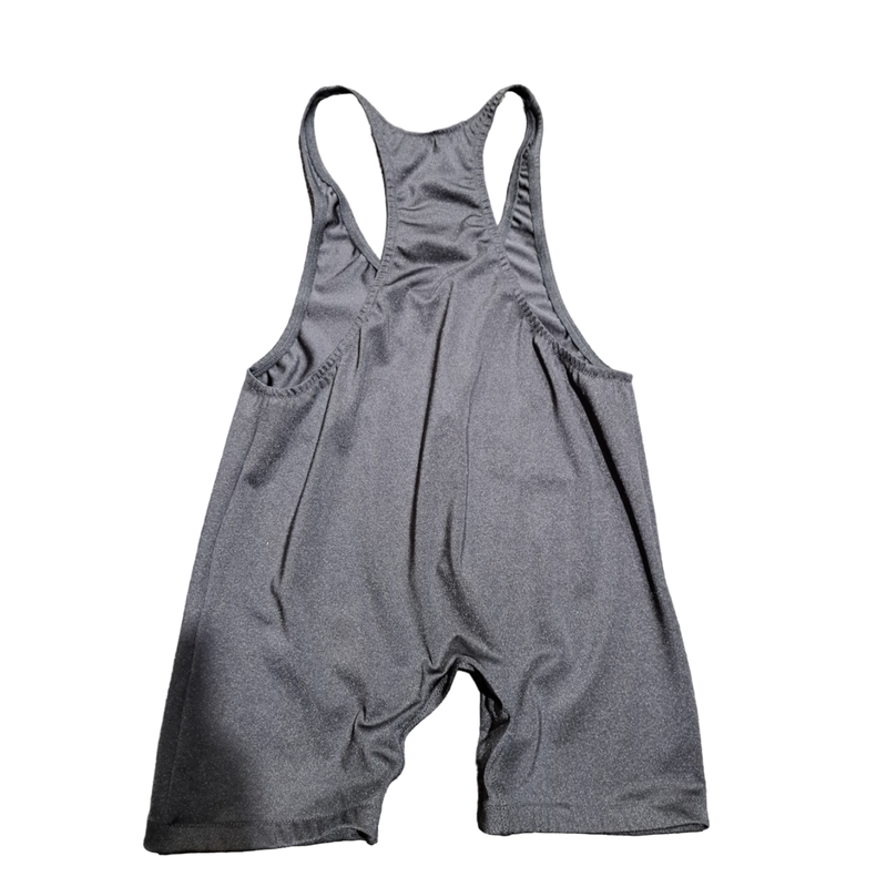 In Stock - Black Olympic Back Singlet w/Legs