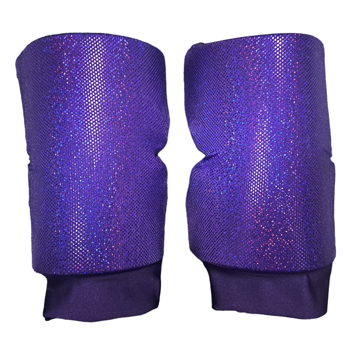 Generic Style Purple Hologram Knee Pads