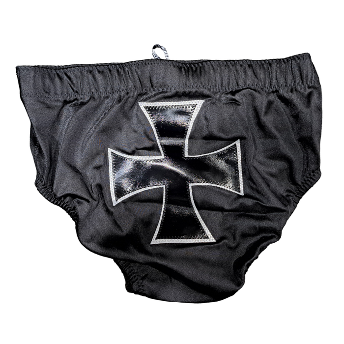 Black with Iron Cross Design