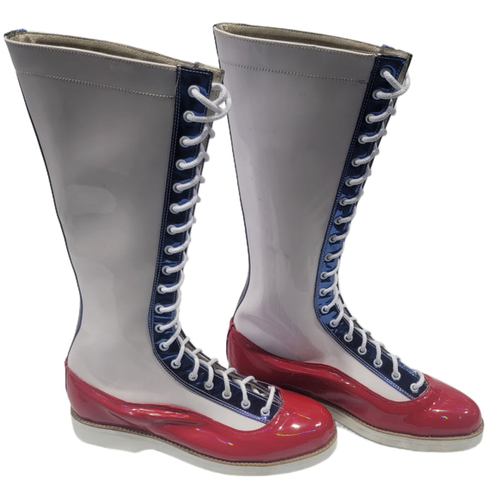 USA Style Elite Wrestling Boots (Size 11)