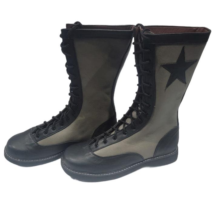 Star Wingtip Elite Wrestling Boots (Size 11)