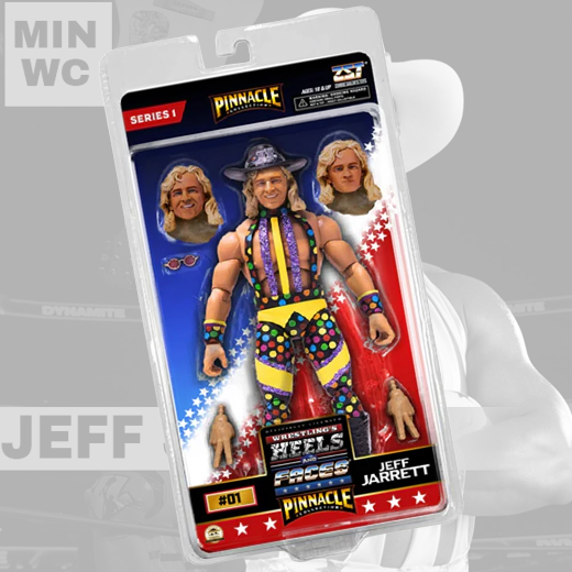 *PREORDER* - Jeff Jarrett Pinnacle Figure - Signed