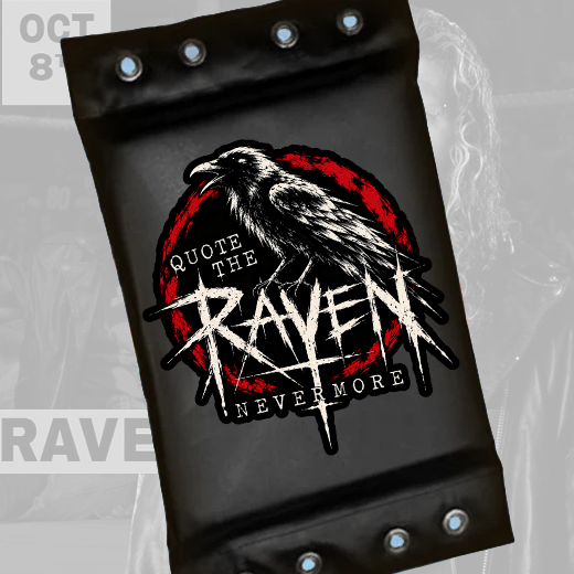 *PREORDER* - Raven Mini Turnbuckle - Signed (JSA)
