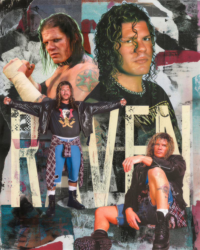 *PREORDER* - Raven R1 Metallic 8x10 or 11x14 Poster - Signed (JSA)