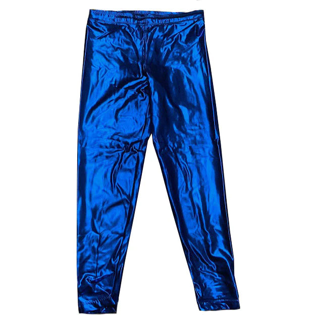 Metallic Spandex Long Tights