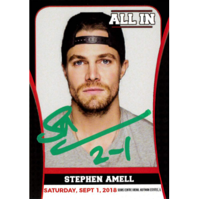 Stephen Amell Trading Card - Autographed
