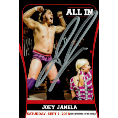 Joey Janela Trading Card - Autographed