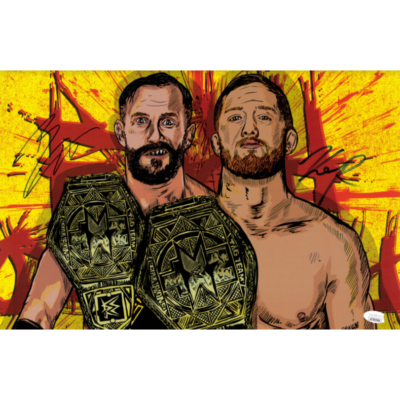 reDRagon Nuclear Heat 11 x 17 Poster - JSA AUTOGRAPHED