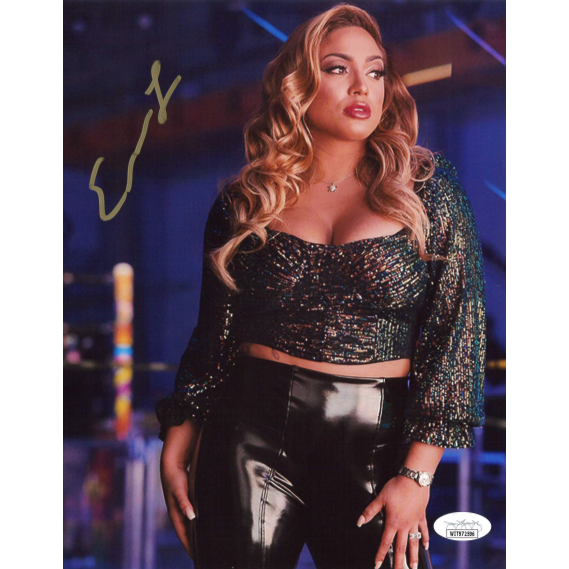 Elektra Lopez Leather Pants 8 x 10 Promo - JSA AUTOGRAPHED