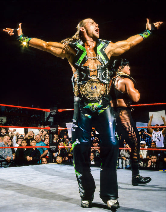 *PREORDER* Signed - Shawn Michaels SM4 8x10 or 11x14 Poster (Beckett)