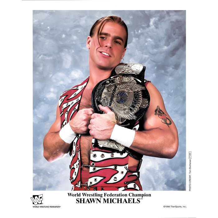 *PREORDER* Signed - Shawn Michaels SM6 Reproduction 8x10 Promo (Beckett)