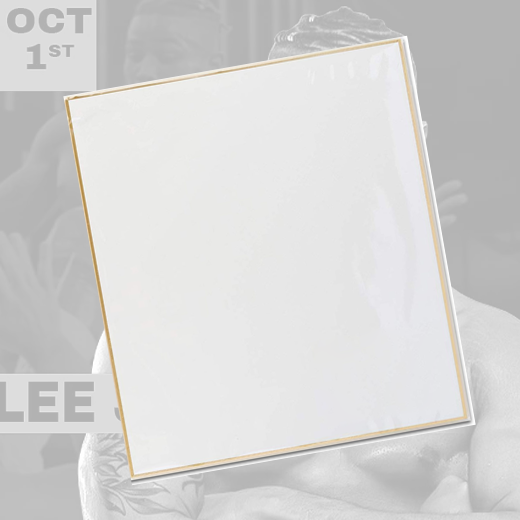 *PREORDER* - Lee Johnson Shikishi Board (JSA)