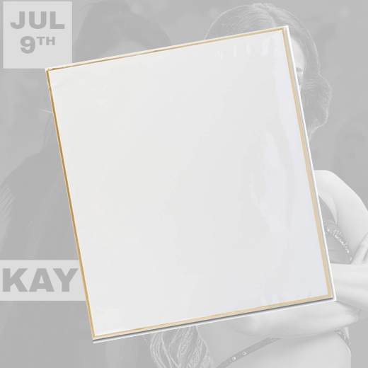 *PREORDER* Signed - Kay Lee Ray | Alba Fyre Shikishi Board * Multi Signed Option*